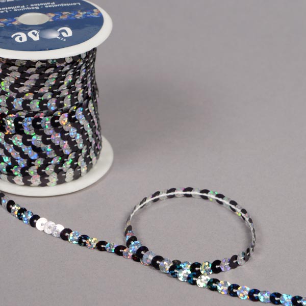 6MM DUAL COLOURED SEQUIN - 50MTS 6