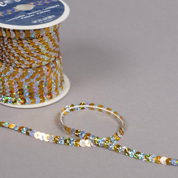 6MM DUAL COLOURED SEQUIN - 50MTS 9