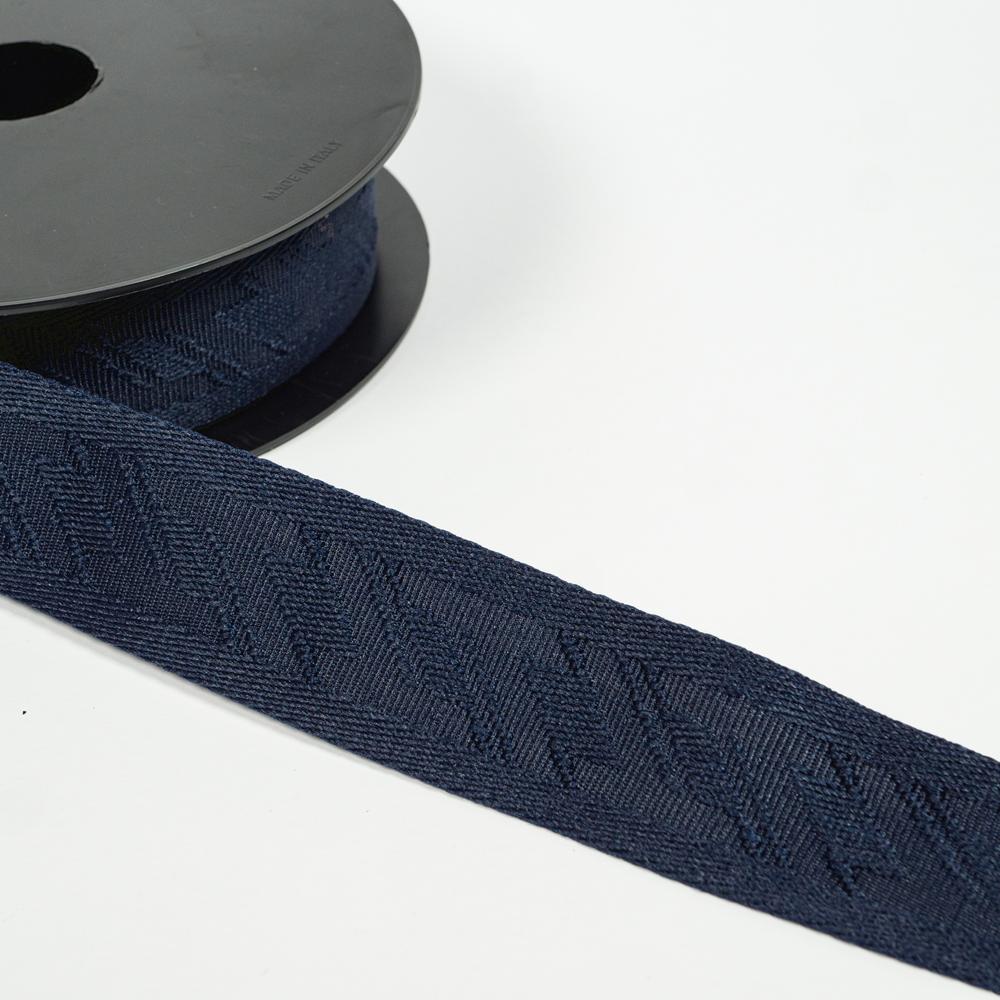 30MM EMBOSSED WEBBING 10M 070 NAVY