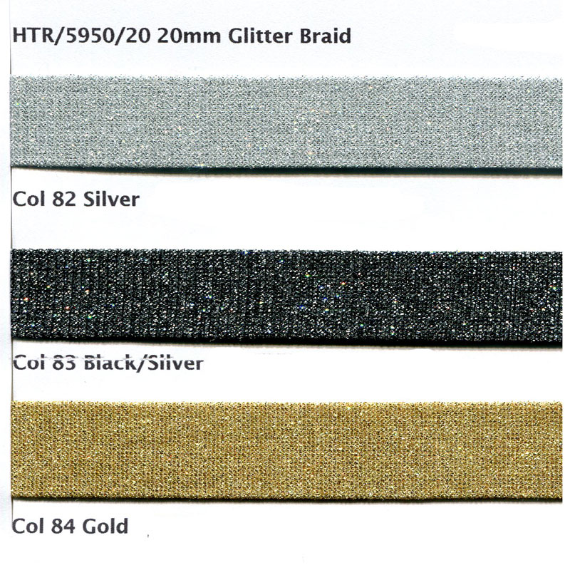BRAID 20MM GOLD 25M 84