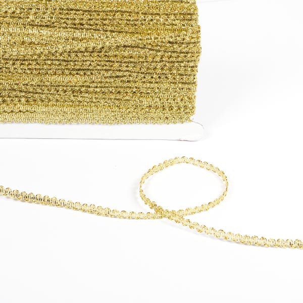 5MM WAVY METALLIC BRAID - 40MTS 100
