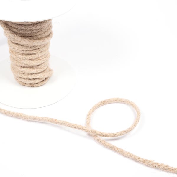 5MM 100% JUTE CORD - 10MTS 5