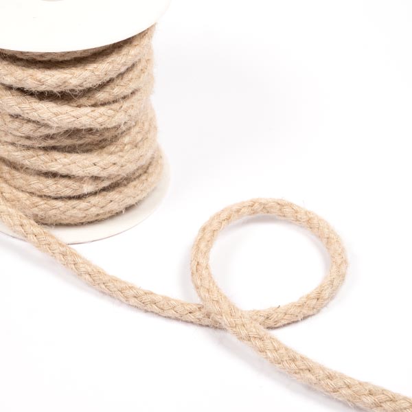 9MM 100% JUTE CORD - 10MTS 9