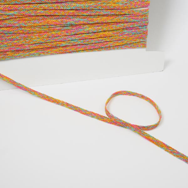 8MM MULTI COLOURED BRAID 18M 0