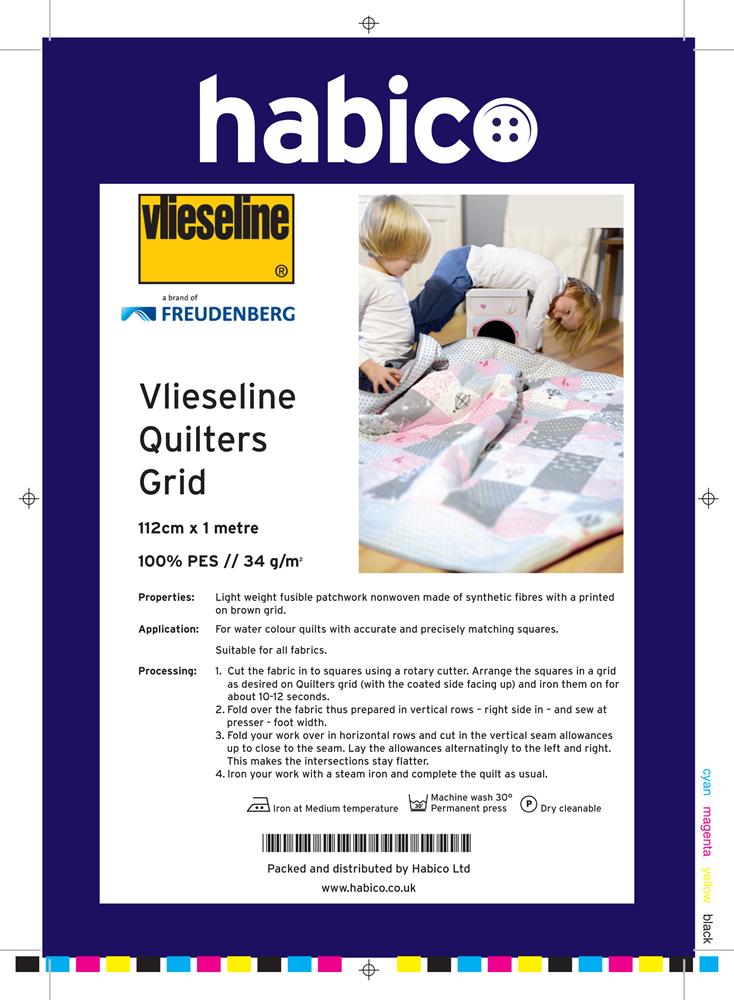 HABICO VILENE QUILTERS GRID PREPACK