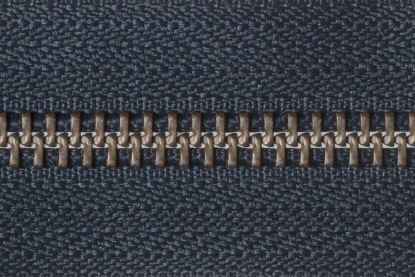 METAL OPEN END ZIP 76CM - NAVY 560 Navy
