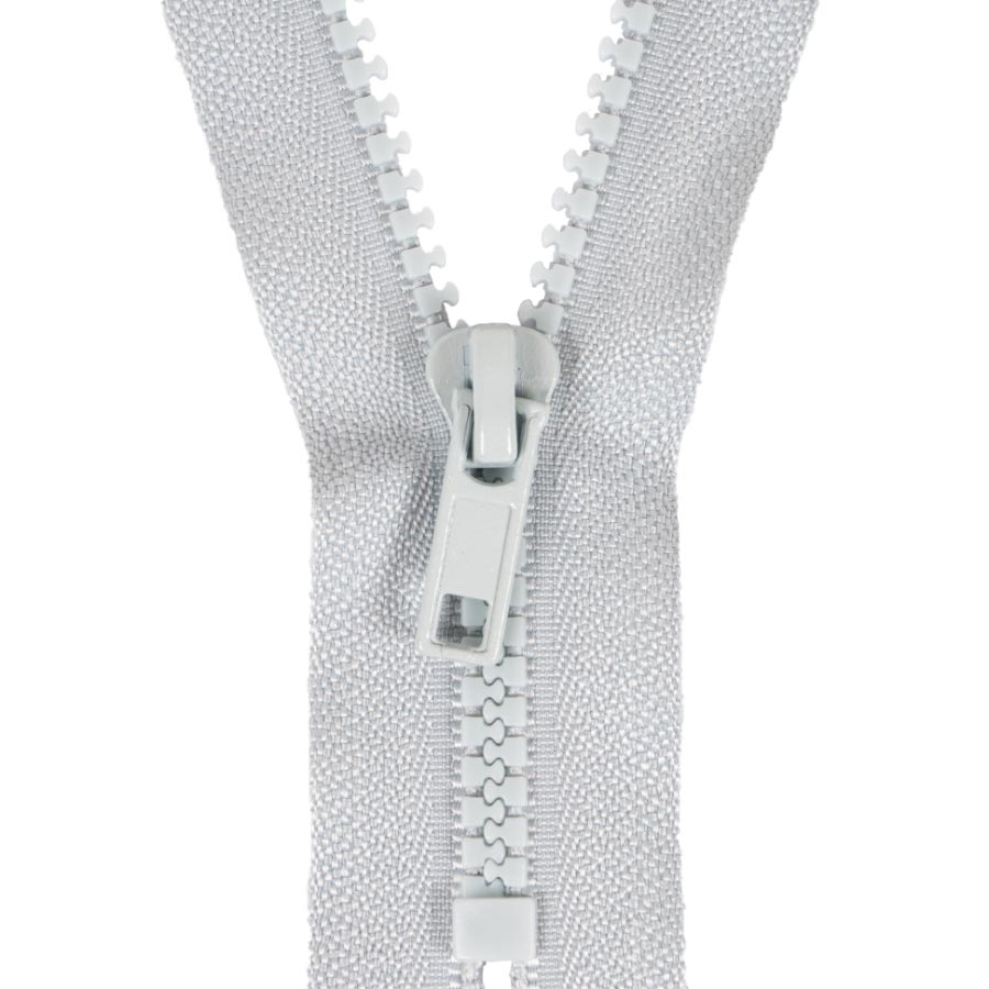 14CM CHUNKY PURSE ZIP - SILVER 577