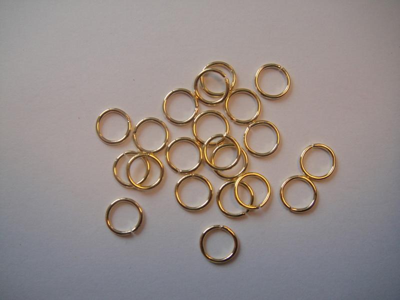6mm Single Slit Rings x 20pcs per bag - Go 1522
