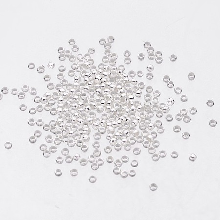 2mm Round Crimp Beads 100pcs per card 21