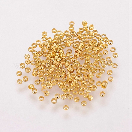 2mm Round Crimp Beads 100pcs per card 22