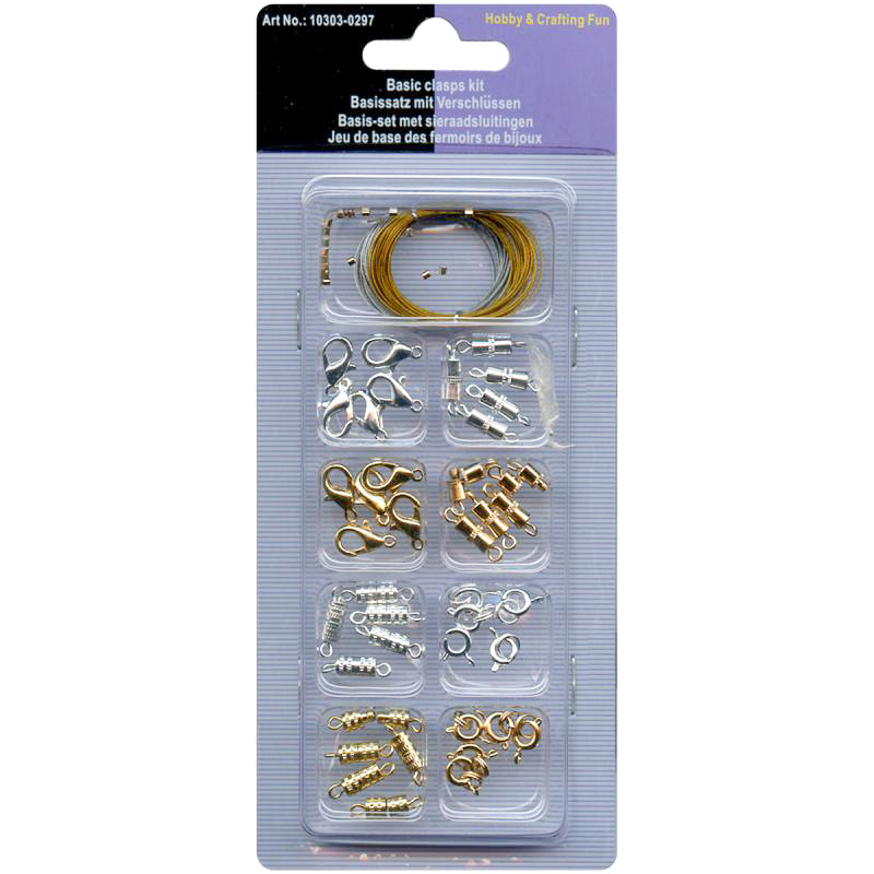 Basic Clasps Kit Astd