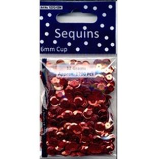 SEQUINS 6MM PER 5 BAGS 1204