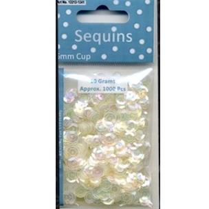 SEQUINS  6MM  PER 5 BAGS 1241