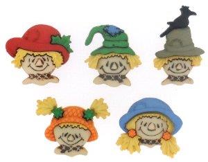 DRESS IT UP SCARECROW FACES 7595
