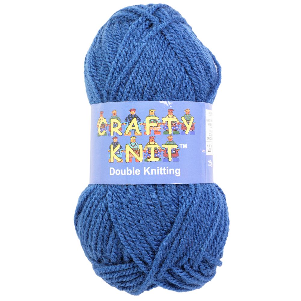 CRAFTY KNIT DK 20X25G (500G) 425 Dark Blue