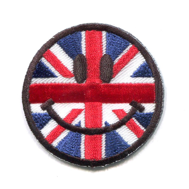 MOTIF UNION JACK SMILEY FACE LARGE 1078