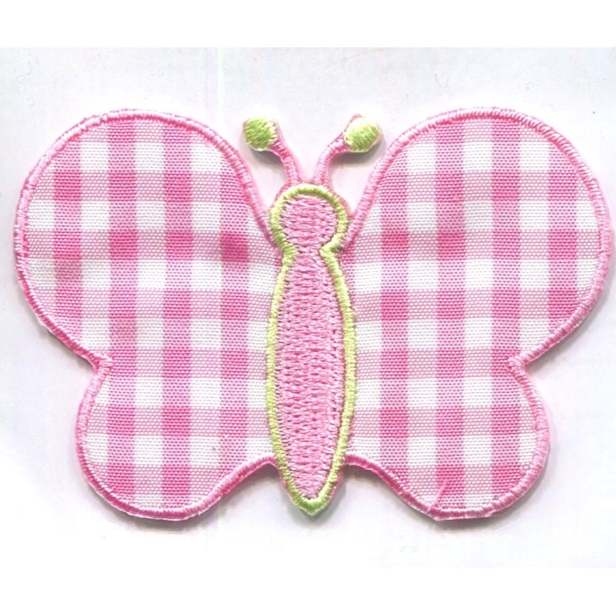 MOTIF BUTTERFLY PINK 1089