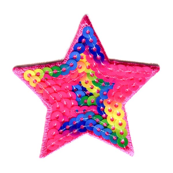 MOTIF MULTI SEQUIN STAR 1113