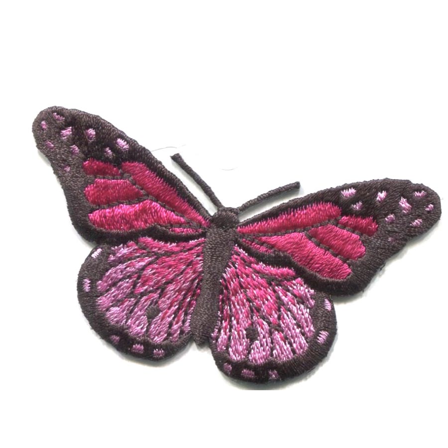 Pink & Black Butterfly - Patch