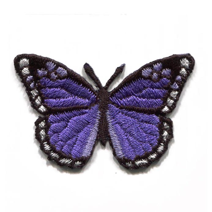 MOTIF BUTTERFLY PURPLE 1134