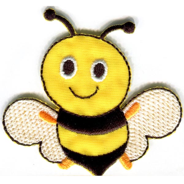 MOTIF SMILEY BEE 1115