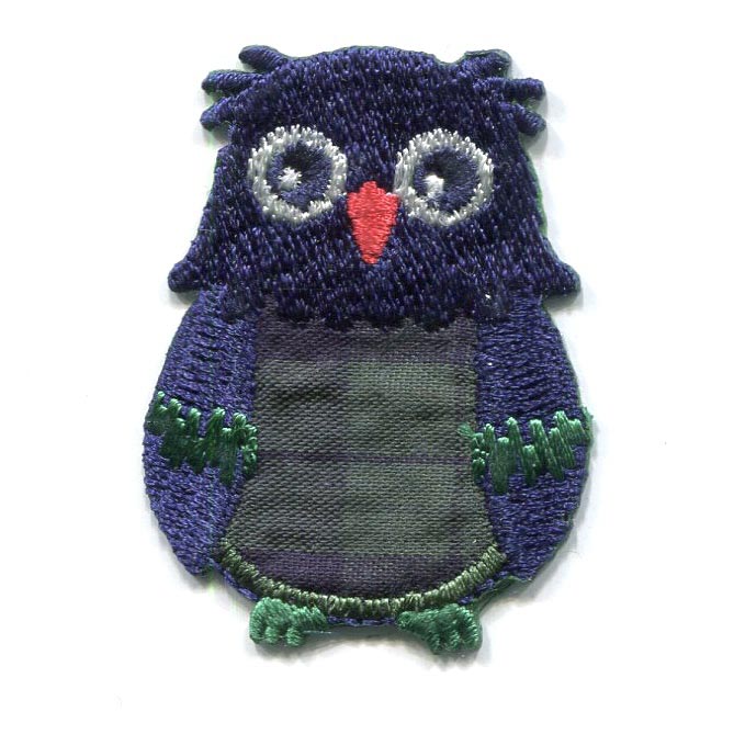 MOTIF TARTAN OWL BLUE/GREEN 1568