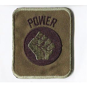 MOTIF POWER PATCH GREEN/BLACK 1605