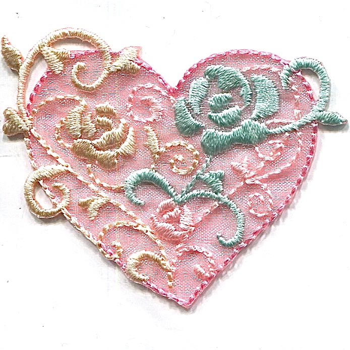 MOTIF ROSE HEART A74595A