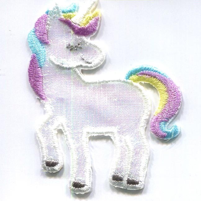 MOTIF PRANCING UNICORN 2066