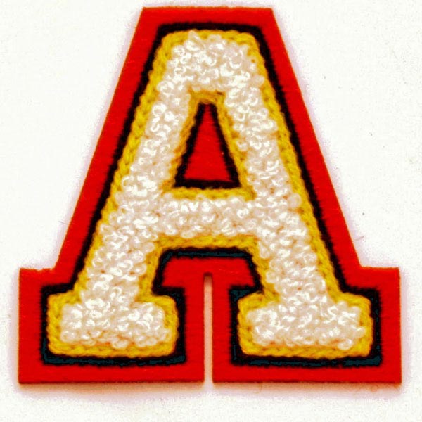 MOTIF VARSITY LETTER A 30047