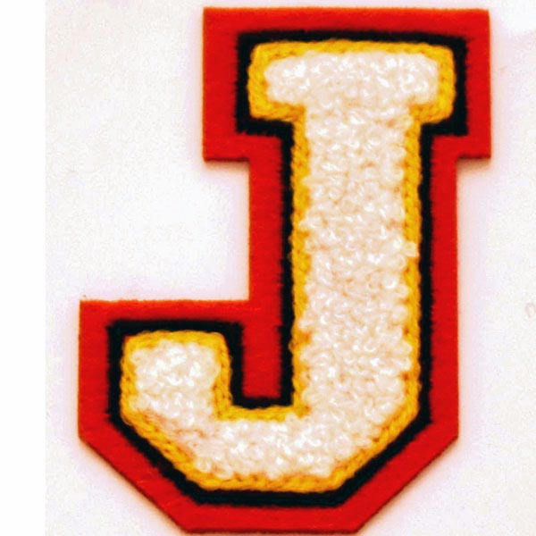 MOTIF VARSITY LETTER J 30056