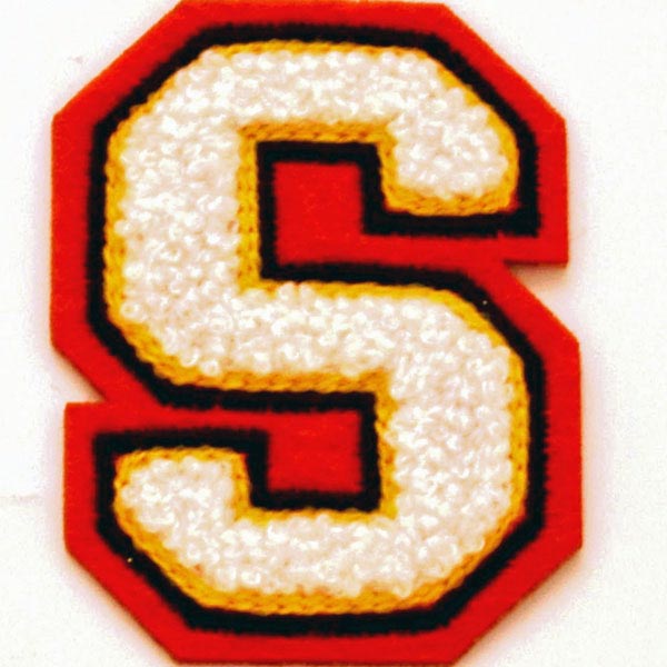 MOTIF VARSITY LETTER S 30065