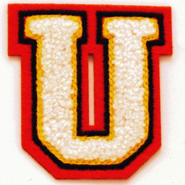 MOTIF VARSITY LETTER U 30067