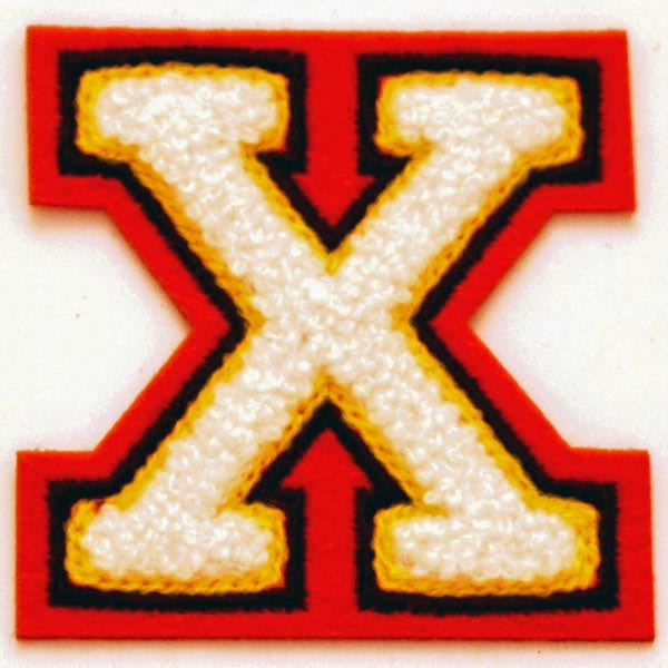 MOTIF VARSITY LETTER X 30070