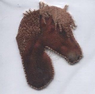 MOTIF HORSE HEAD 33203