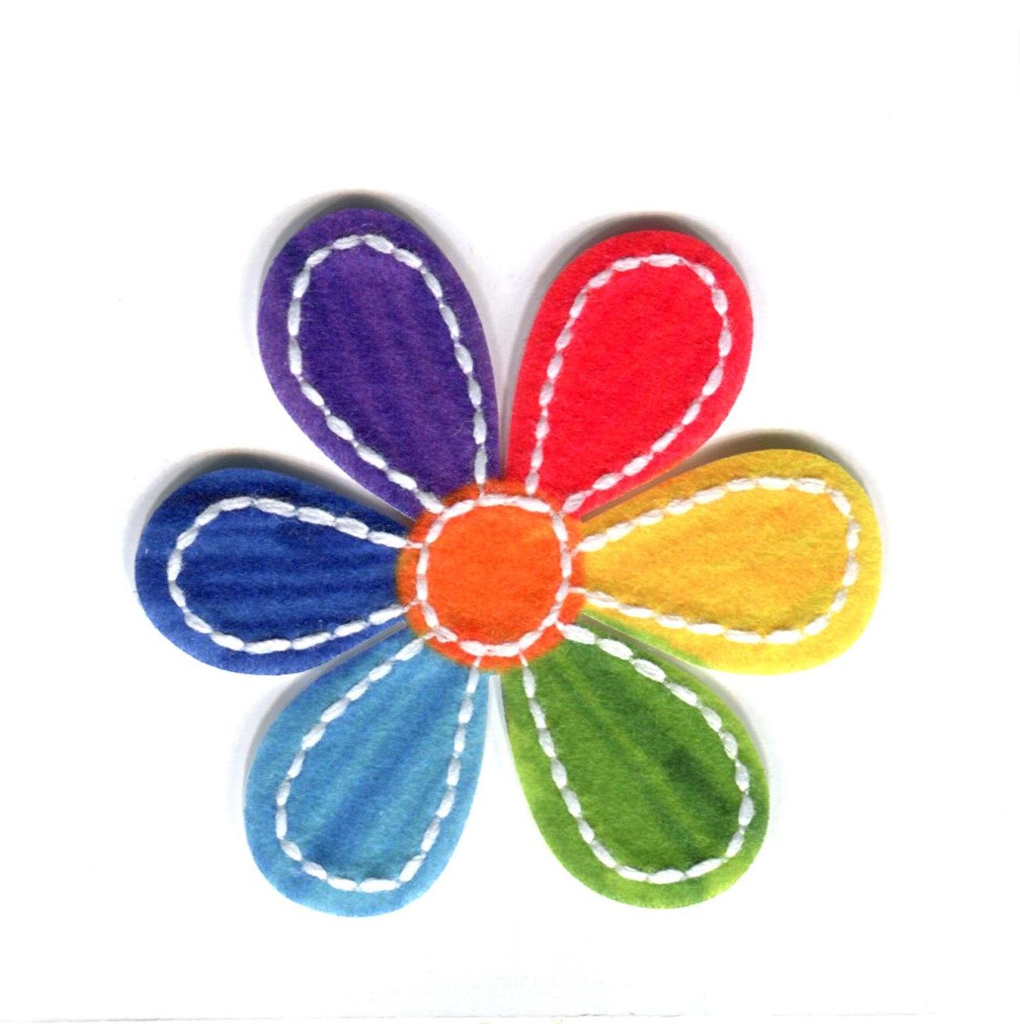MOTIF RAINBOW FLOWER 33618