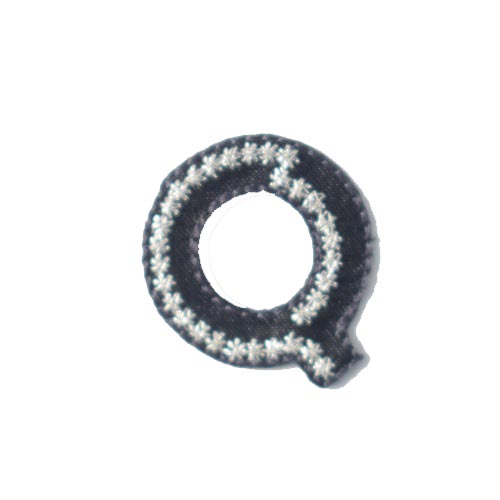 MOTIF LETTER Q BLACK 3033