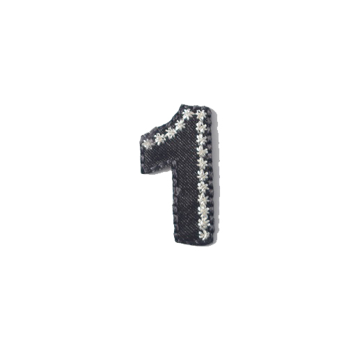 MOTIF NUMBER 1 BLACK/SILVER 3057