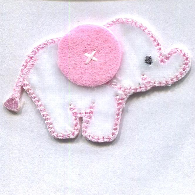 MOTIF PINK WHITE ELEPHANT A54492A