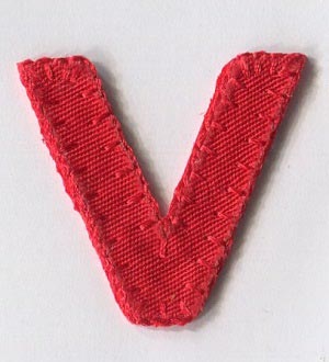 MOTIF RED LETTER V 5186