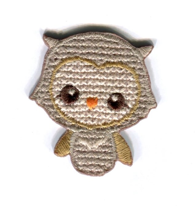 MOTIF OWL GREY/CREAM 5202
