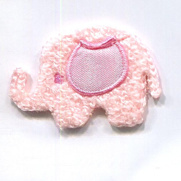 MOTIF ELEPHANT PINK 5210