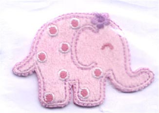 MOTIF ELEPHANT ELEPHANT PINK A39776A