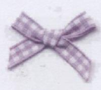 GINGHAM BOWS 100 PER BAG 430