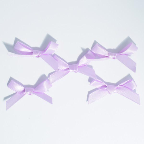 6MM SINGLE SATIN BOWS 430