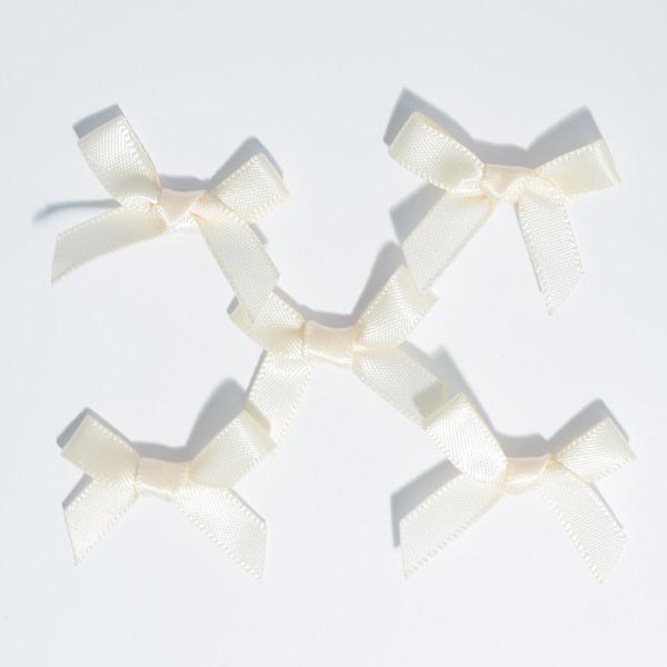 6MM SINGLE SATIN BOWS 815