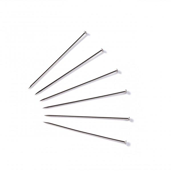 STRAIGHT PINS 0.60 X 30MM SILVER 024480