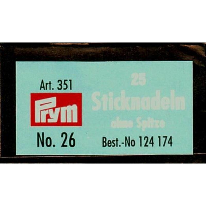 EMBROIDERY NEEDLES TAPESTRY NO. 2 124174
