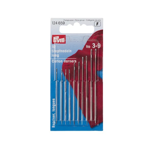 DARNING NDLS LONG HAT 3-9 SILVER ASSTD 124659