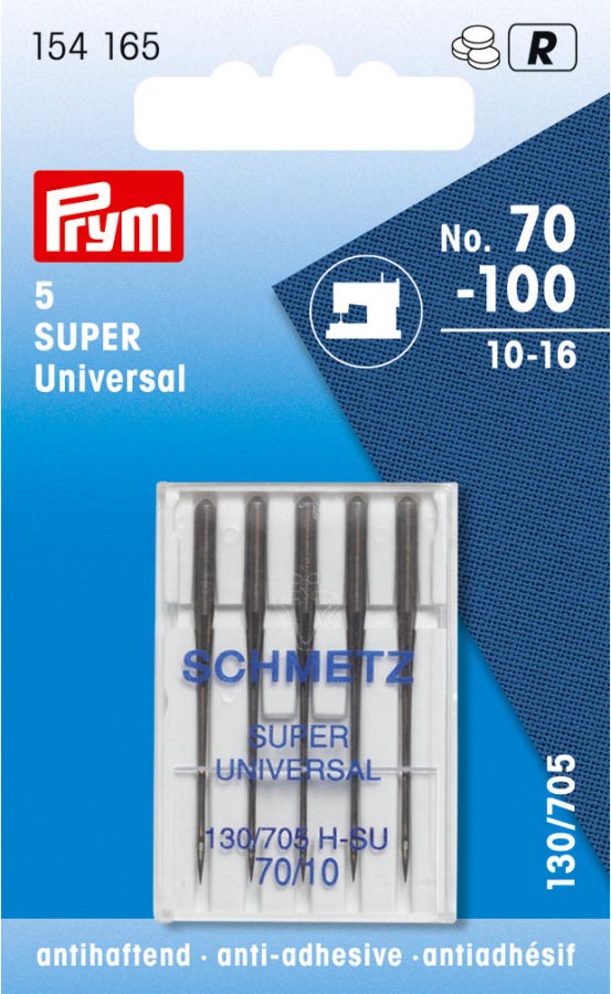 SEWING MACHINE NEEDLE UNI SUPER SU 70-100 154165